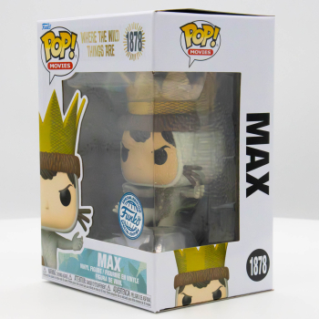 Funko POP Max 1878 Wo die wilden Kerle wohnen Figur Seitenansicht rechts